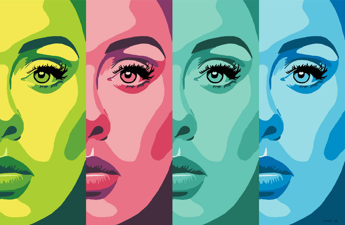 Adele in colour by CatherineBrown666 on DeviantArt