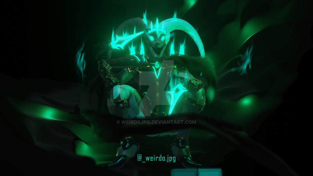 Bizarre Shaco Shaco ruined skin by weird0jpg on DeviantArt