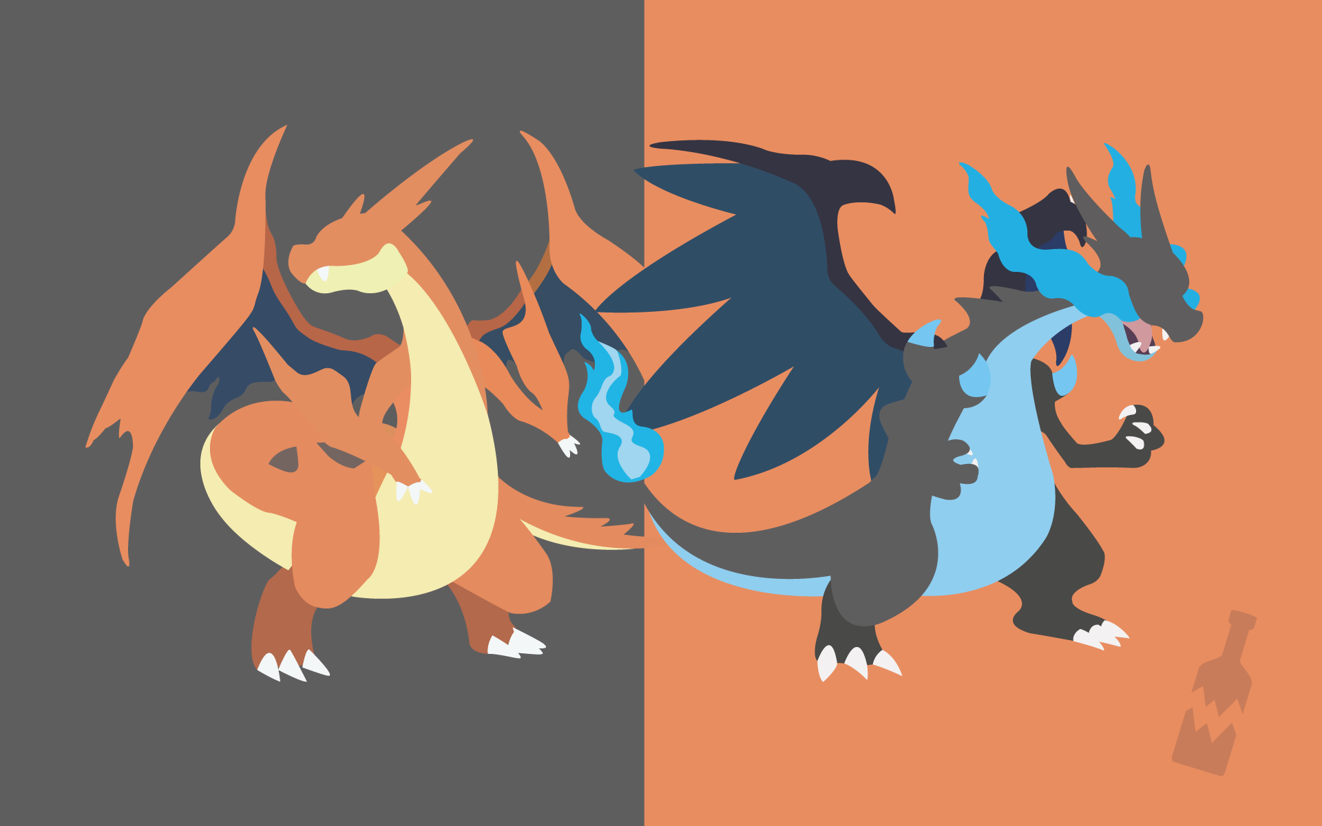 Mega Charizard X and Y - Pokemon X Y Vector by firedragonmatty on DeviantArt