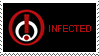 INFECTED Stamp