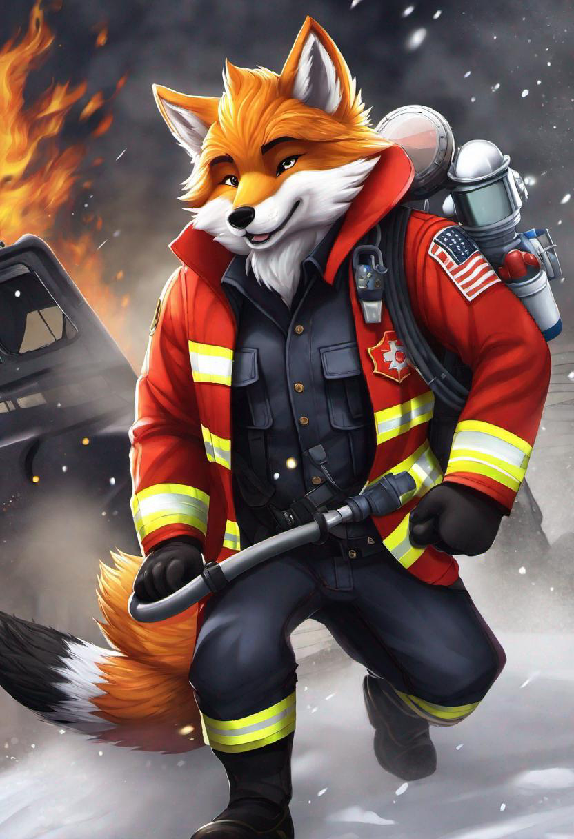 Fox Firenet firefighter fox by Sledgehammer678 on DeviantArt