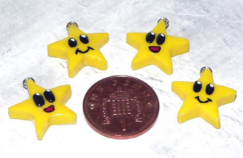 Cutesy Star Charms