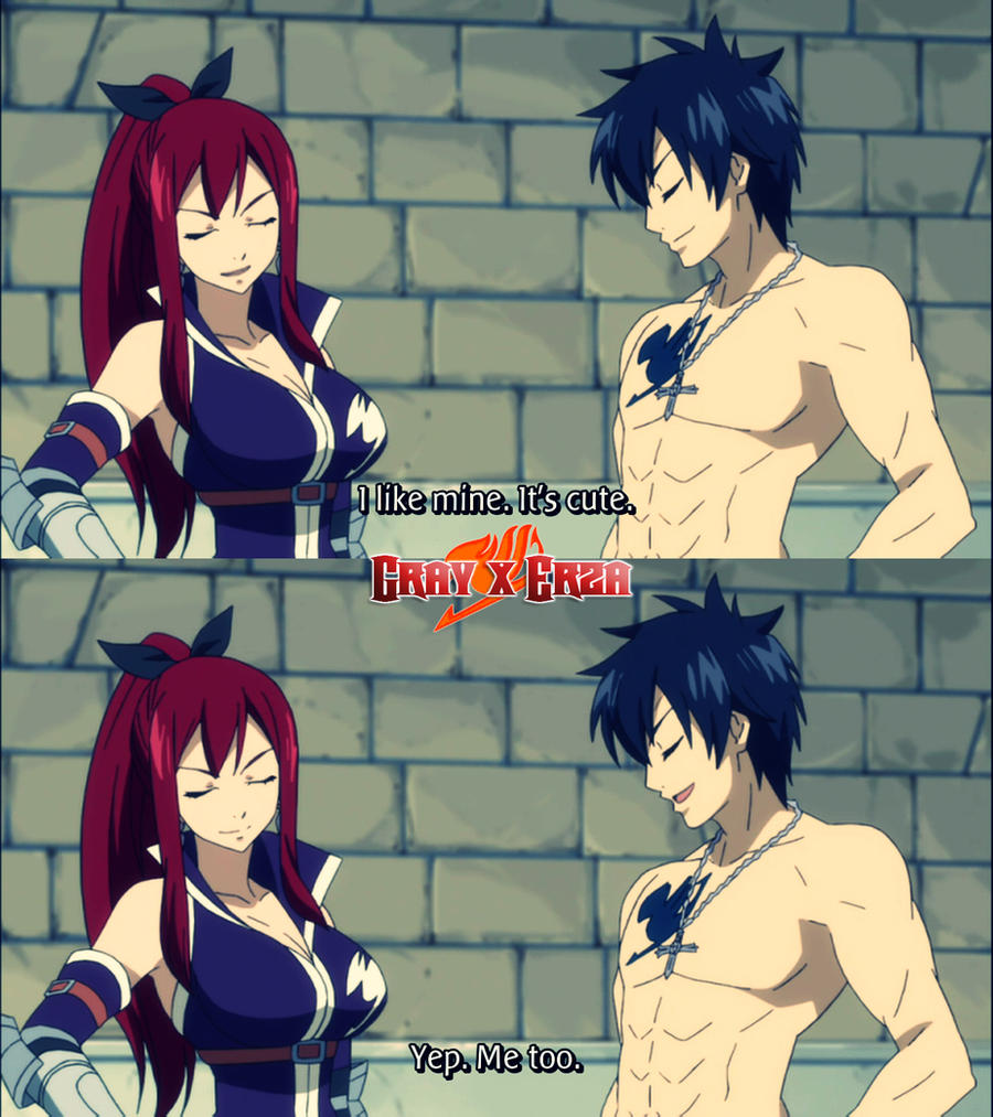 gray x erza