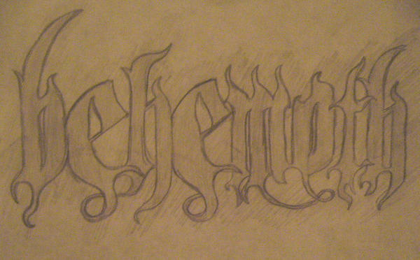Behemoth Textify behemoth by IshtarCobhc on DeviantArt