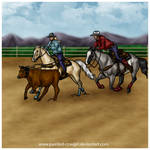 Petunia - TLEC Team Roping by painted-cowgirl