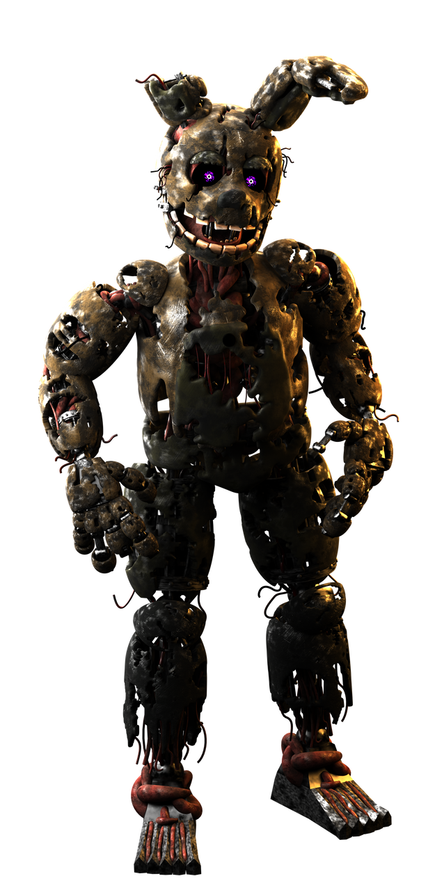 Springtrap Retexture by FoxDc on DeviantArt