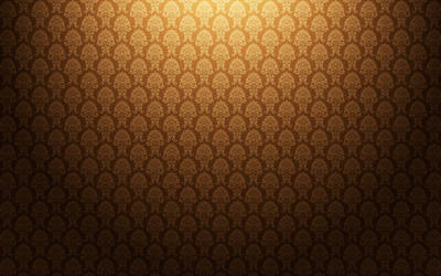 Golden Vintage Wallpaper