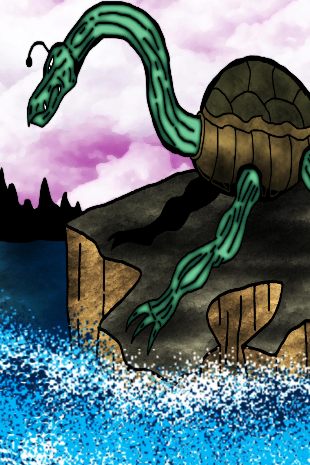 Shell Dragon by alexandrerafael23 on DeviantArt