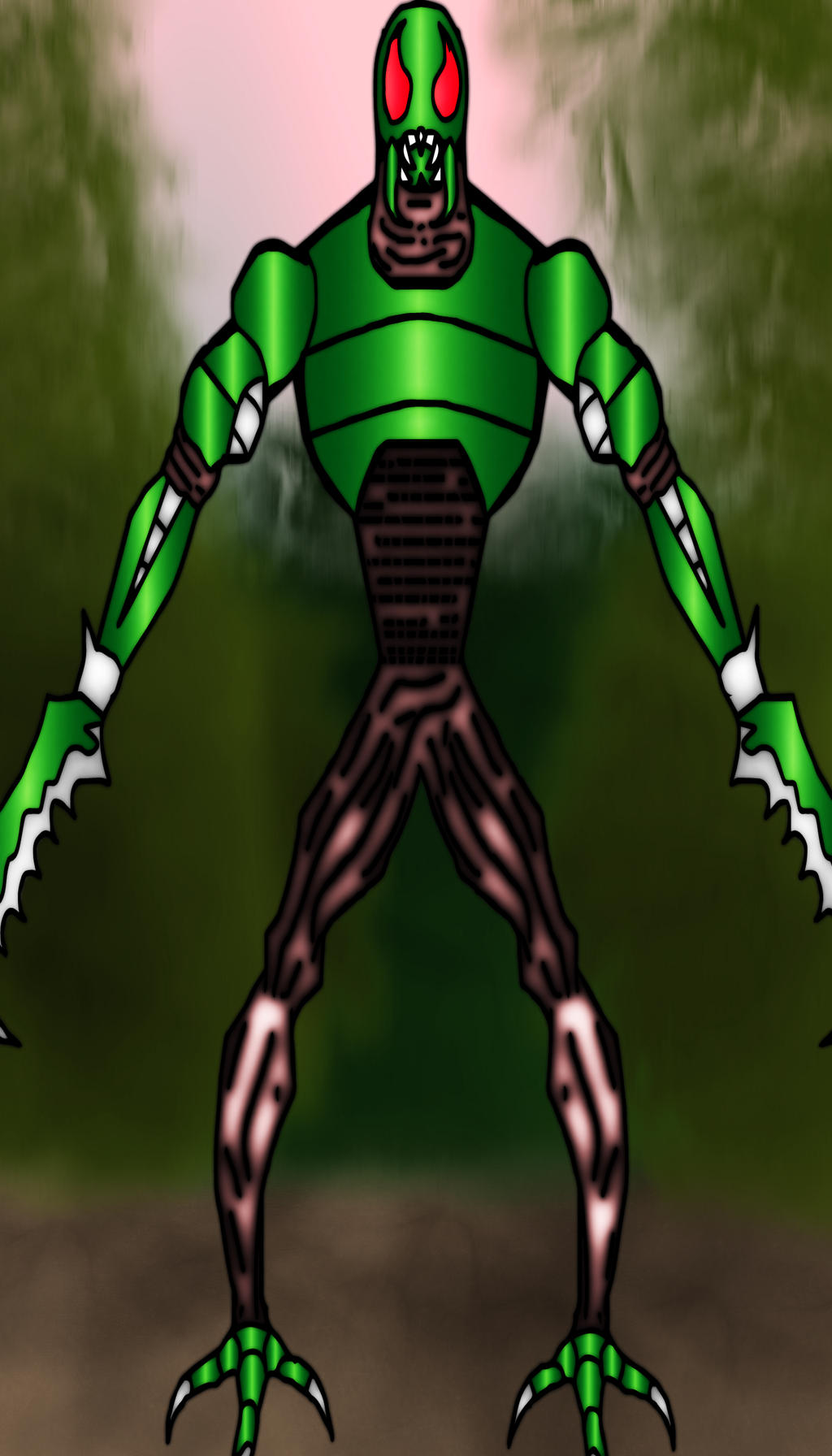 Mutant Insect Cartoon sickle mutant insect by alexandrerafael23 on DeviantArt