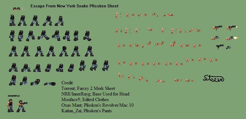 The Spriters Resource - Full Sheet View - Google Snake Game - Miscellaneous