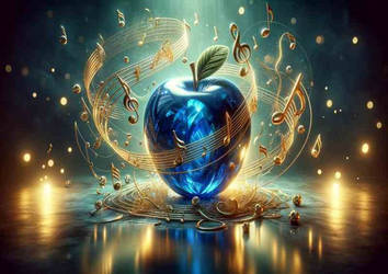 Melodic Sapphire Apple Harmonious Symphony Music |