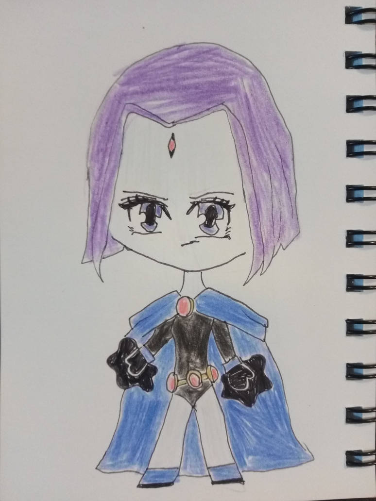 Chibi Raver Raven Chibi by BlueRose2021 on DeviantArt