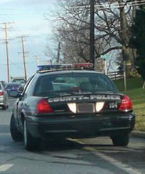 County PD Car