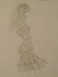 Fashion Dress Sketch