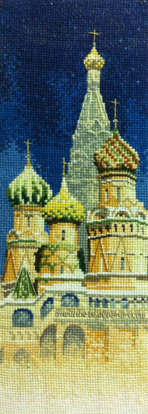 Cathedral - cross stitch