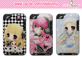 Cute anime girls Ipod Touch cases