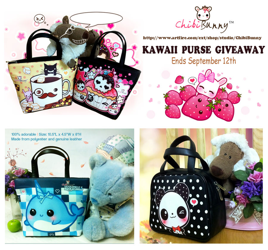 Kawaii purse giveaway