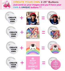 CREATE YOUR OWN buttons