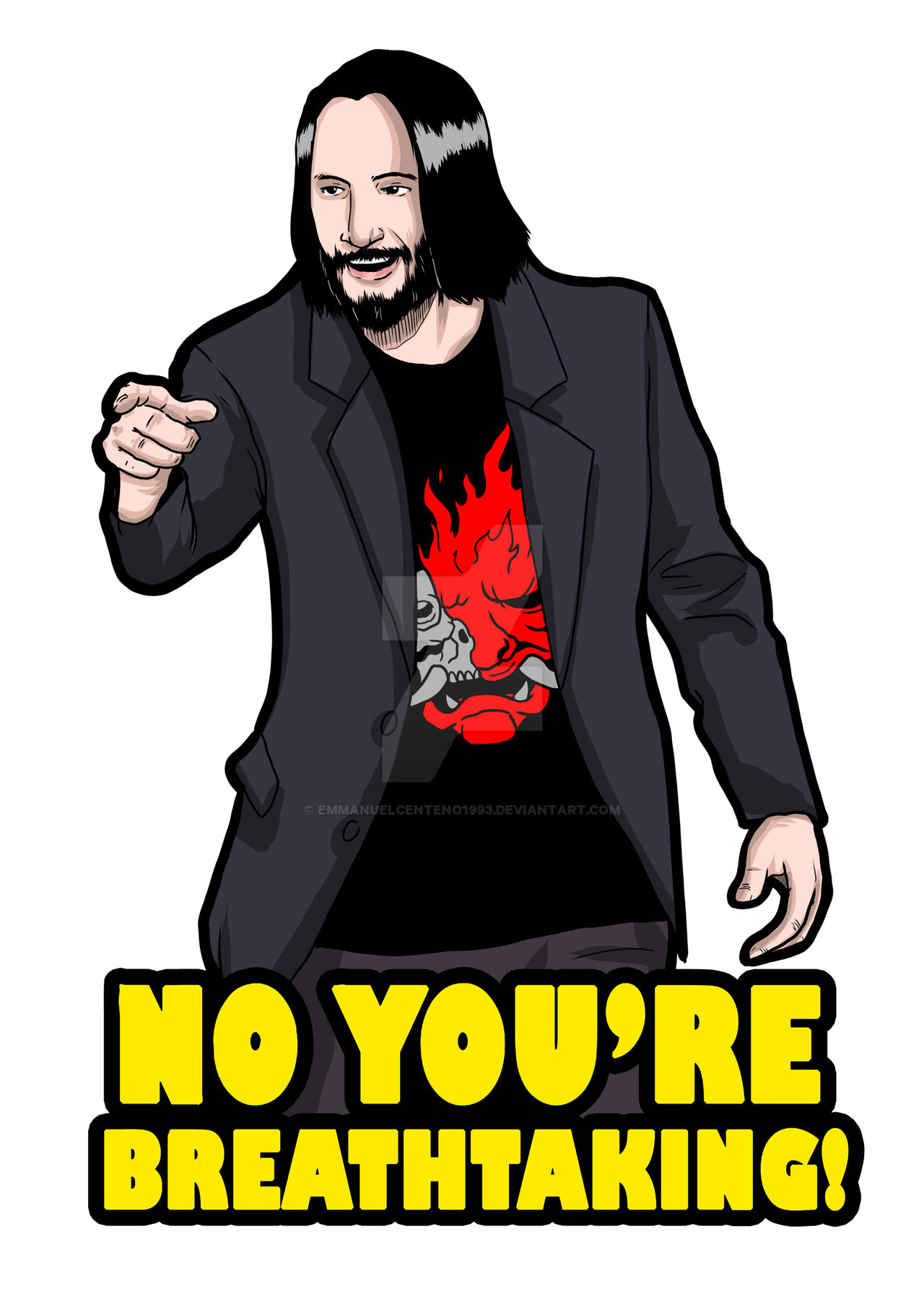 Keanu Reeves No Youre Breathtaking By Emmanuelcenteno1993 On Deviantart Keanu Reeves No Youre Breathtaking By Emmanuelcenteno1993 On Deviantart