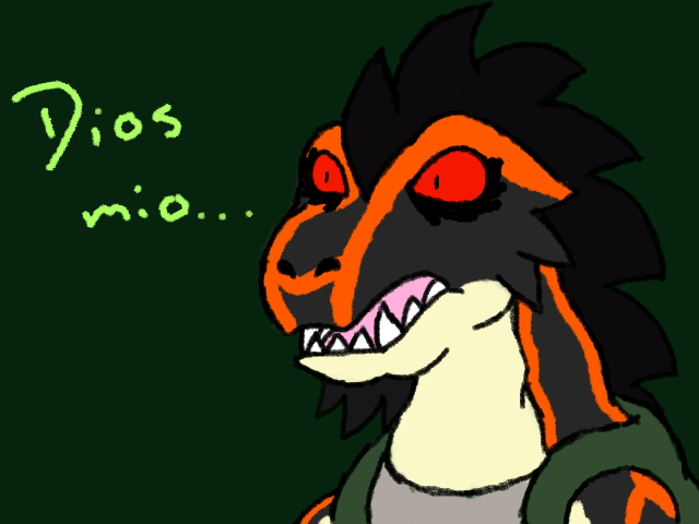 Shocked Lizard by OmegaLombax194 on DeviantArt