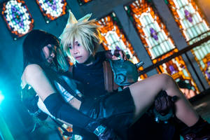 Cloud and Tifa