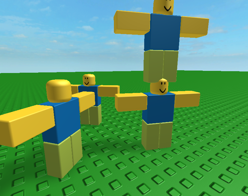 T-POSE MEME - ROBLOX 