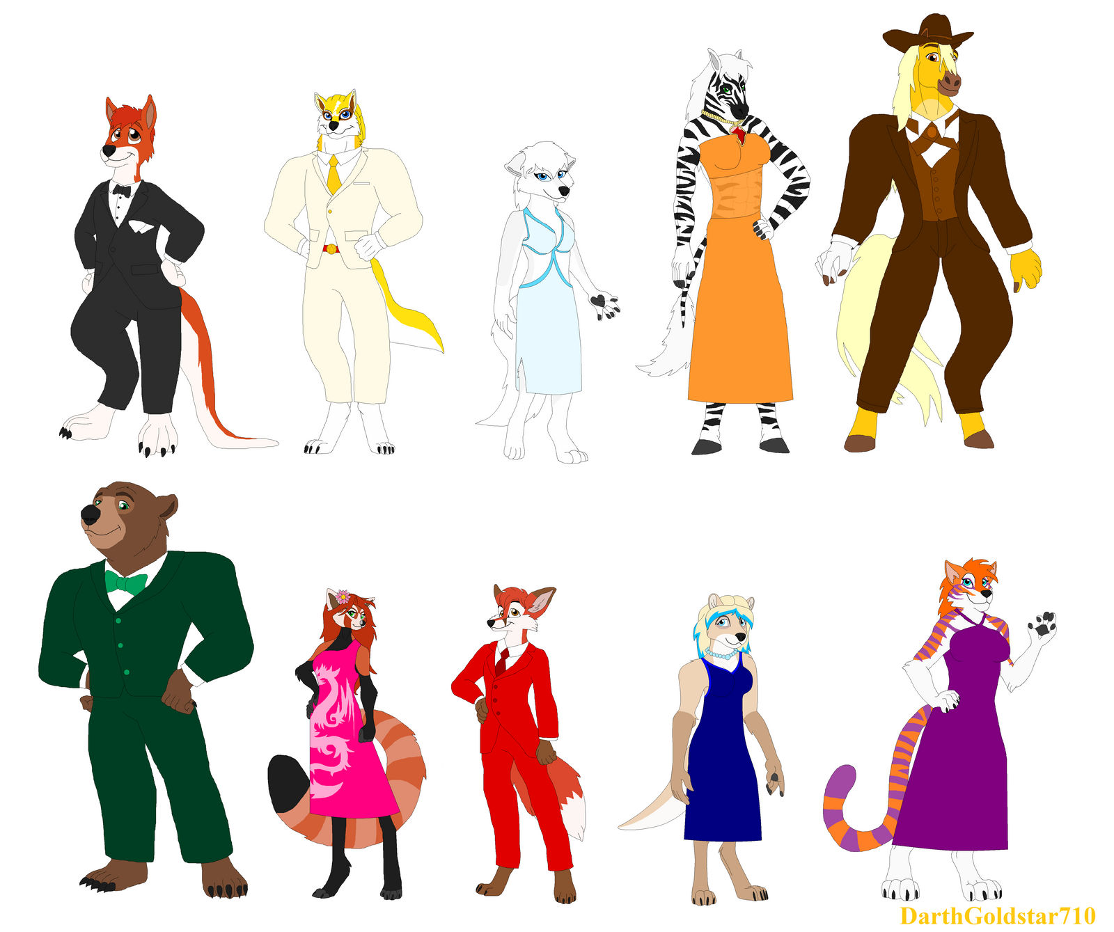 Animal Force Less Animal Force 10: Formal Wear by DarthGoldstar710 on DeviantArt