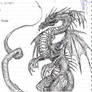 Line Paper Dragon No 4