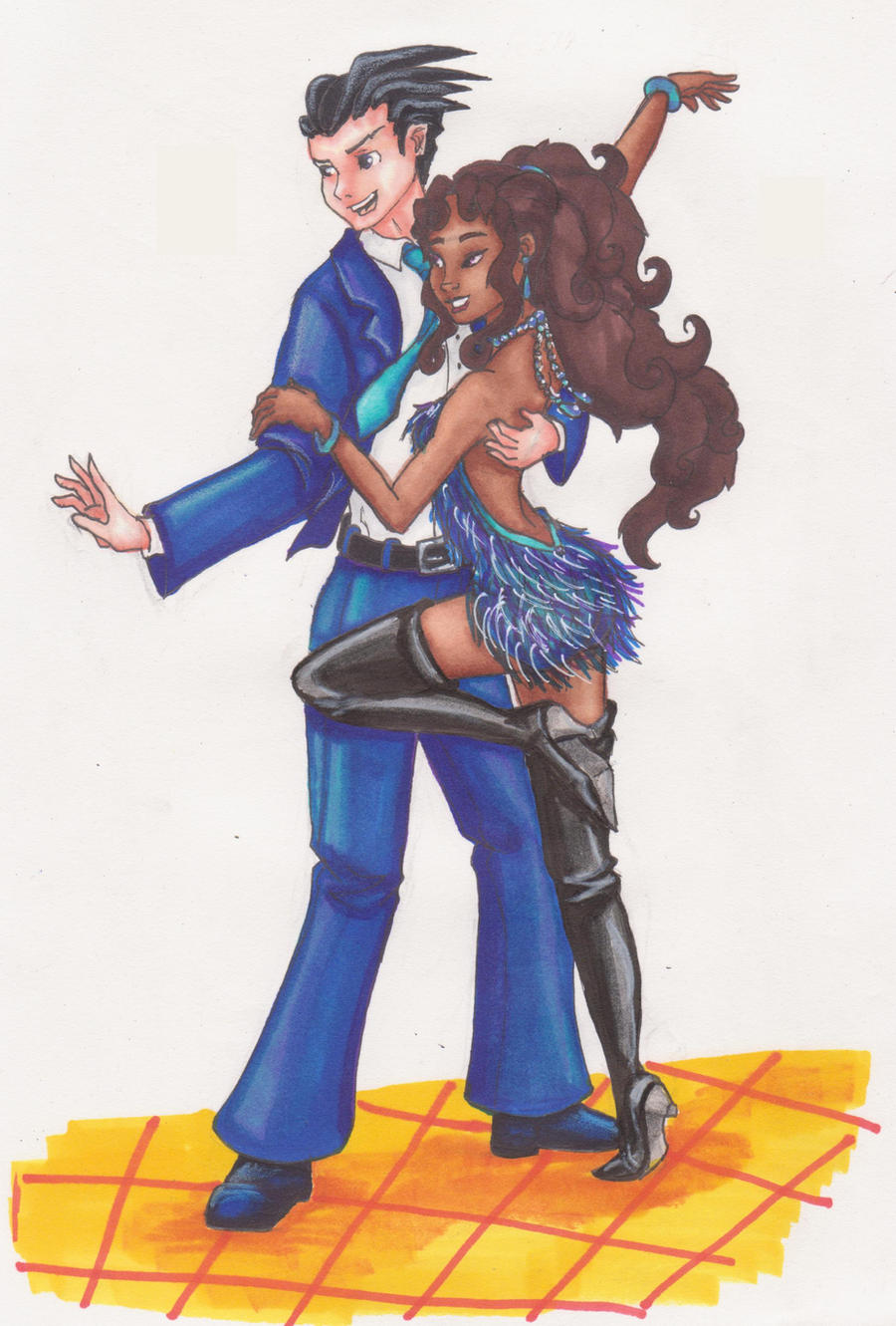 Phoenix Wragg DWTGS15-Phoenix Wright by KaeMcSpadden on DeviantArt