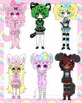 (Open / Setprice) Assorted Adopts #11 by MagicalPrince