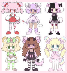 $5 Adopts (Open) by StrawbeerryCake