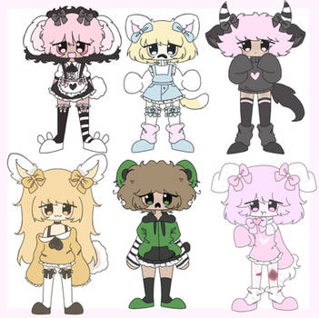 $4 Adopts (Open) by StrawbeerryCake