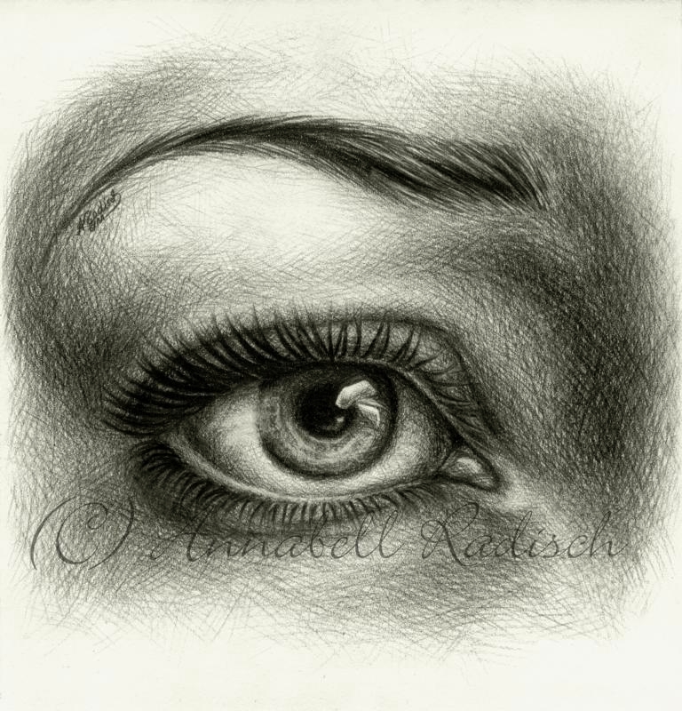 eye cross hatching