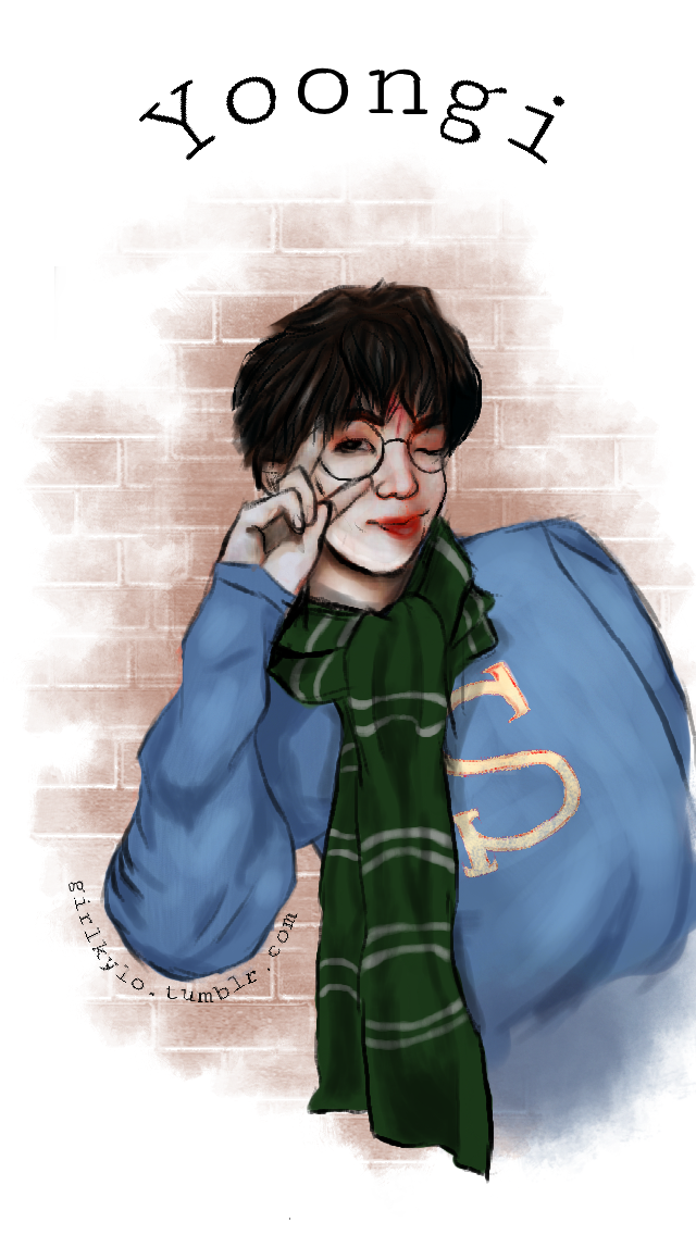 Harry Potter AU | Yoongi Fanart [BTS]