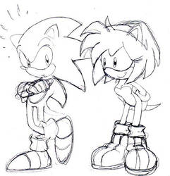 Sonic and Amy