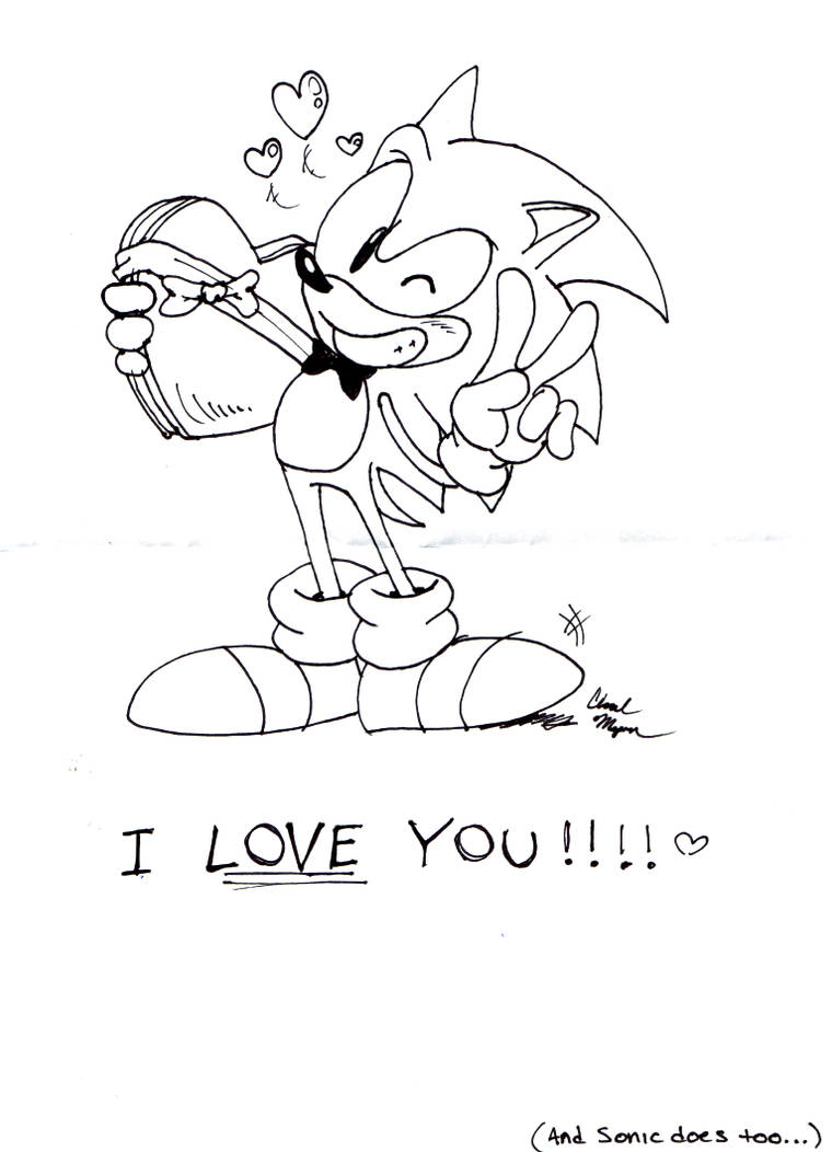 Sonic Valentines by Kawaii-Sonic on DeviantArt