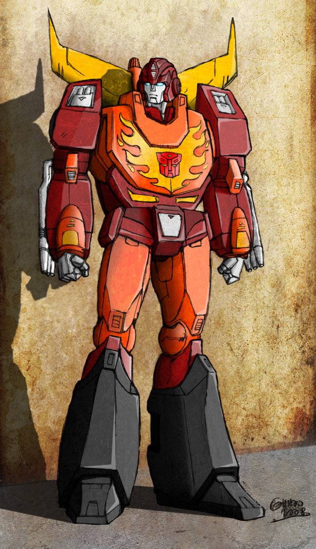Rodimus by VaderPrime1 on DeviantArt