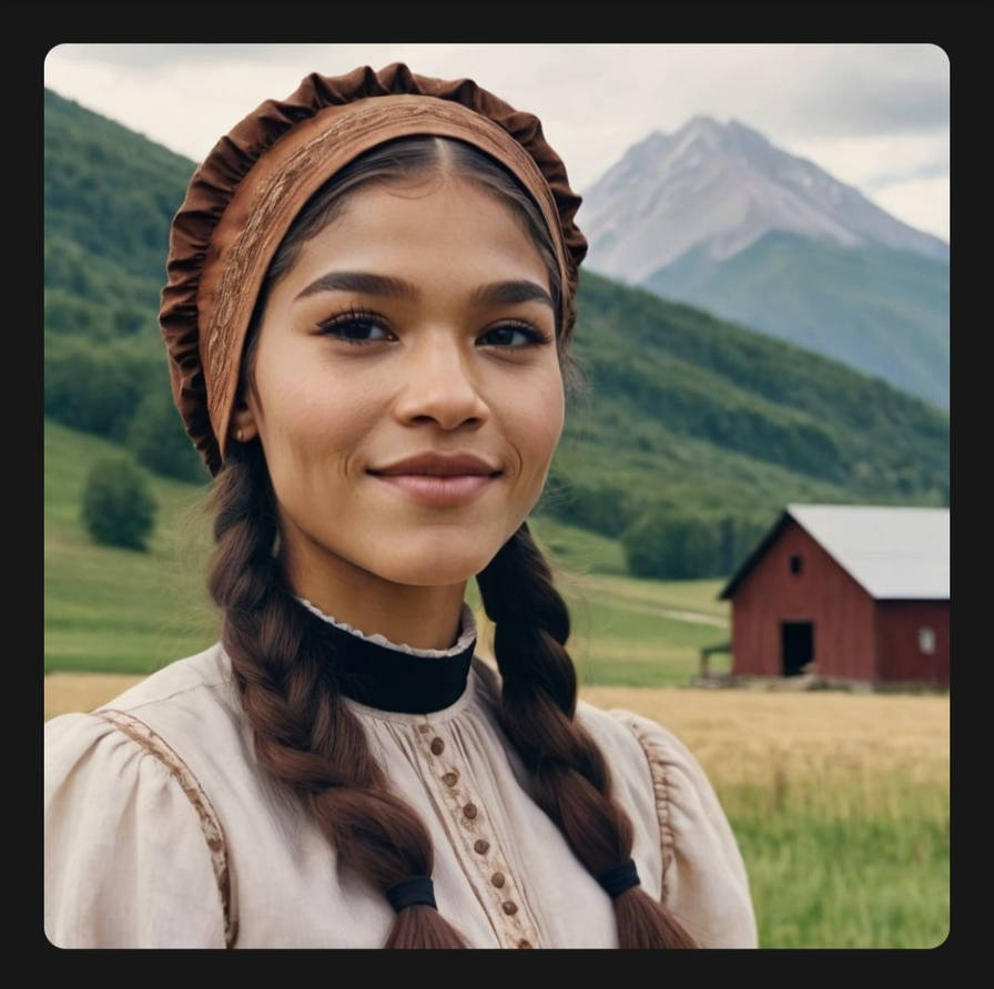 Zendaya from Hollywood to the Holy Bible by rainbowRosiegirl on DeviantArt