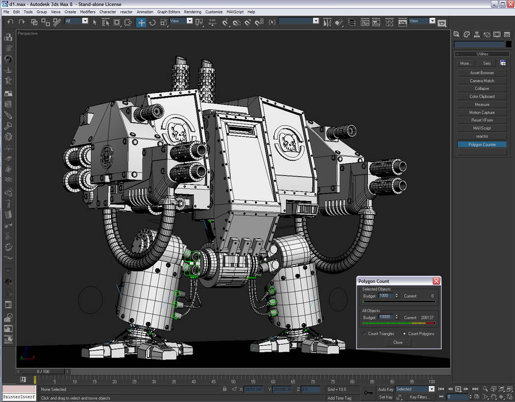 3d Engine Poly Count View the poly count by BlackGravity on DeviantArt