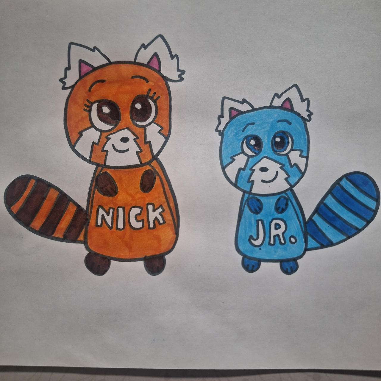 Nick Jr. Red Panda Logo by DatOnePegacoonGirl on DeviantArt