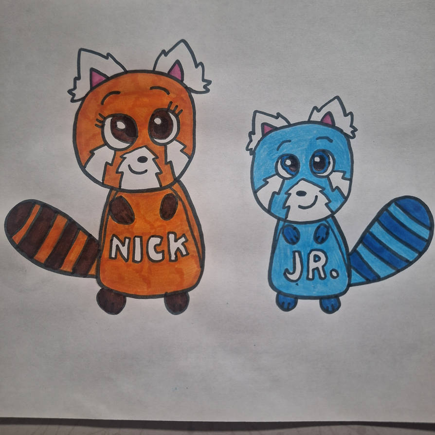 Code Jr Panda Nick Jr. Red Panda Logo by DatOnePegacoonGirl on DeviantArt