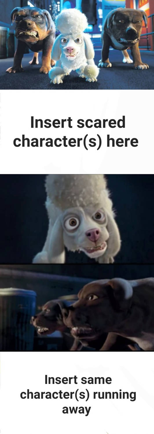 Puss in Boots Scared Of Jacques, Raber, and Monty by Tayla-Chan2023 on ...