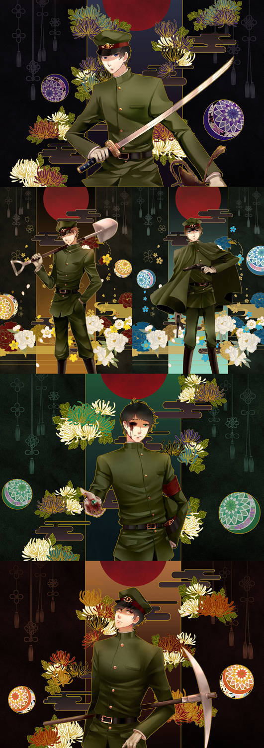 photo Gokuto Jihen Characters gokuto jihen by sheryu on deviantart