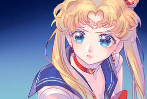 Sailormoon screencap redraw : Sailor Moon