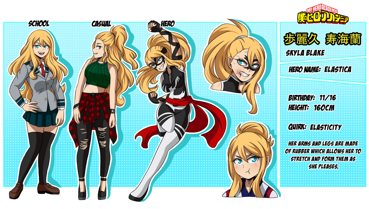 Featured image of post The Best 18 Mha Oc Female Template