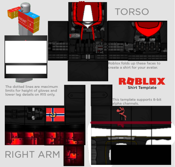 Clothing Template on Roblox-ART-Fan-Club - DeviantArt