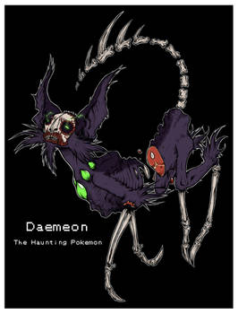 Daemeon: Ghost Type Eeveelution (fakemon)