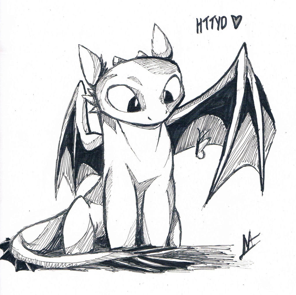 Toothless Sketch