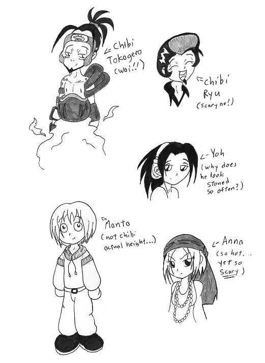 Shaman King Sketches