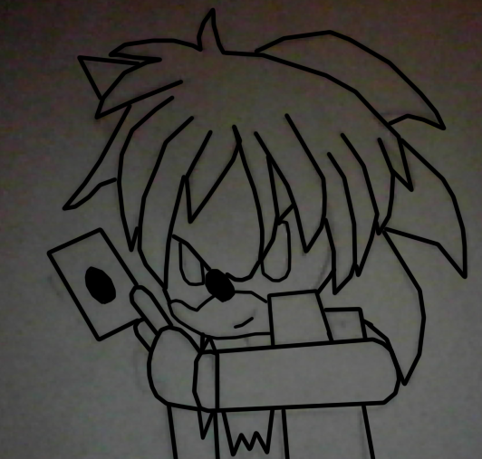 Lucius El Lobo Con una Carta Yugioh! .w.